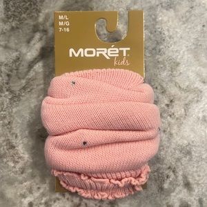 Moret Kids Pink Leg-warmers - Size M/L